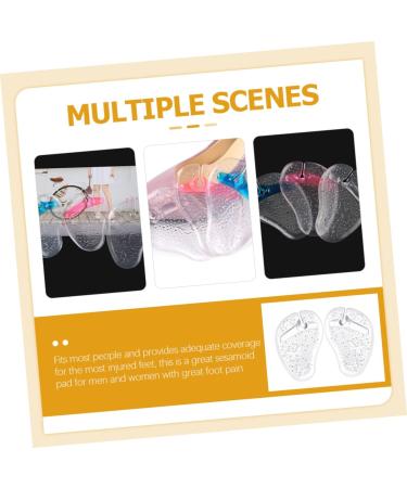 6 Pairs High Heel Inserts & Grips for Women Soft Gel Metatarsal Pads for Comfort in Sandals & Shoes - Buy Online on GoSupps.com