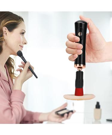 Electric Nail Lacquer and Glue Shaker for Eyelash Extensions - Handsfree Time Saving Tool with 2 Connectors, 9 Caliber Sizes, Even Liquid Mixing - Black - Buy Online on GoSupps.com