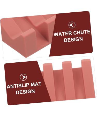 Amosfun Diatomite Soap Dishes 1pc Soap Holder Soap Dishes Absorb Water Soap Pad Bathroom Soap Holder - Buy Online on GoSupps.com