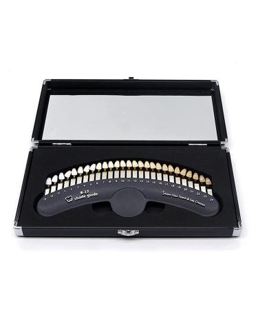 Dental Teeth Shade Guide Teeth Whitening Shade Guide 27 Color Shade Guide Tracking with engraved numbering teeth care whitening whitening bleaching porcelain