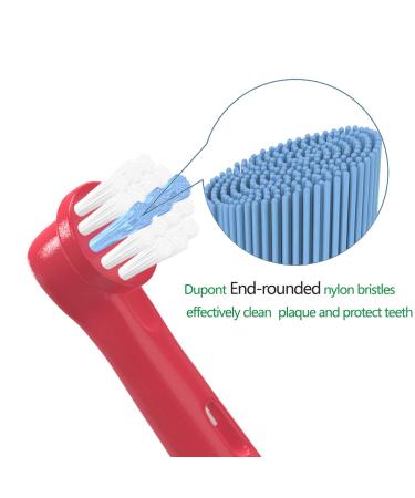 VINFANY 8pcs Kid's Toothbrush Heads for Oral B Rechargeable Toothbrush - Compatible with Braun Electric Brushes - Sensitive Clean, Professional Care, Advanced Power - Replacement Brushes for Children - Buy Online on GoSupps.com