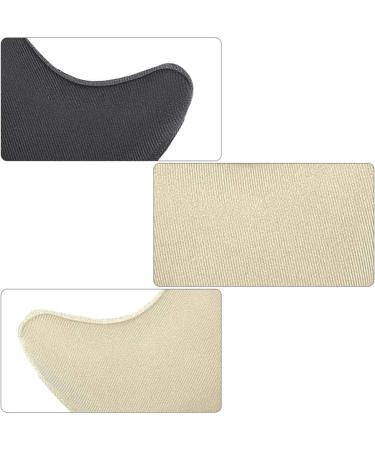EXCEART 6 Pair Metatarsal Shoe Pads - Toe Infilled Moleskin Forefoot Inserts with Double-Sided Tape for Ultimate Comfort - Buy Online on GoSupps.com