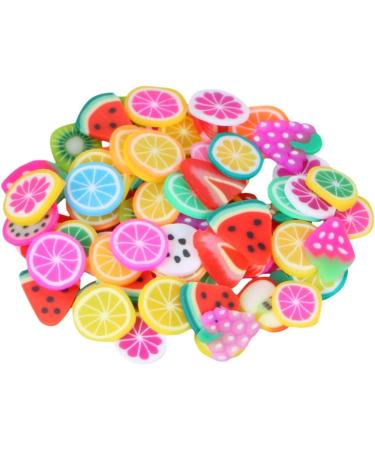 Healeved 3000 Pcs Nail Art Decor Polymer Clay Slices for Nail Halloween Decor 3D Fruit Nail Art Slices Car 3D Fruit Slices Nail Art Nail Art Slices Polymer Charm Accessories mediumx3pcs As Shownx3pcs - Buy Online on GoSupps.com