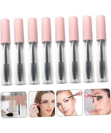 OHPHCALL 8pcs Mascara Tube Empty Mascara Bottle Eyelash Applicator Refillable Eyeliner Tube Pink Abs - Buy Online on GoSupps.com