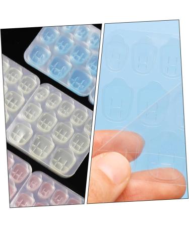 Beatifufu 30 Sheets Sticker Tabs Sticker Labels Nail Tabs Nail Glue Stickers for Press on Nails Nail Tape for Press on Nails Press on Nails Stickers Silica Gel False Nails Manicure - Buy Online on GoSupps.com