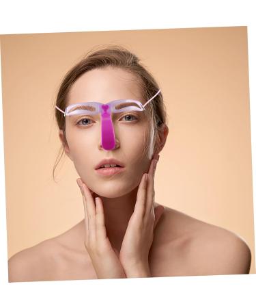 NOLITOY Set 8 Three-dimensional Eyebrow Card Eyeliner Stencil Eyebrow Makeup Stencil Eyebrow Ruler Make up - Buy Online on GoSupps.com