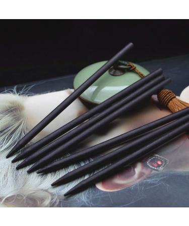 Minkissy 20pcs Wooden Hair Sticks - Chinese Handmade Chopsticks for Buns & DIY Hair Accessories | International Shipping Available - Buy Online on GoSupps.com