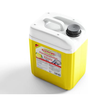 Buy Lemon Dishwashing Liquid - High Grease-Dissolving Power | 5 Litre Canister | International Shipping Available - Buy Online on GoSupps.com