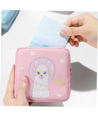 Healeeved 8 Stk Aunt's Towel-Keeping Bag for Teen Girls | Period Pockets Small Tie Pocket 600D Oxford Fabric 4 Colors - 12.5x12.5cm - Buy Online on GoSupps.com