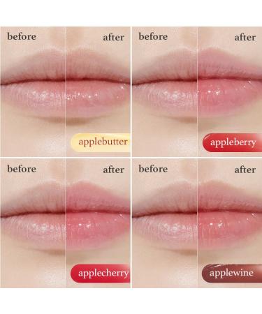 NOONI Vegan Appleberry Lip Mask Overnight Hydrating Lip Balm & Butter with Shea Butter & Vitamins | Soothing Moisturizer Softening Treatment for Dry Lips Gifts For Women 0.42 oz 02 Appleberry Lip Mask (Red) - Buy Online on GoSupps.com