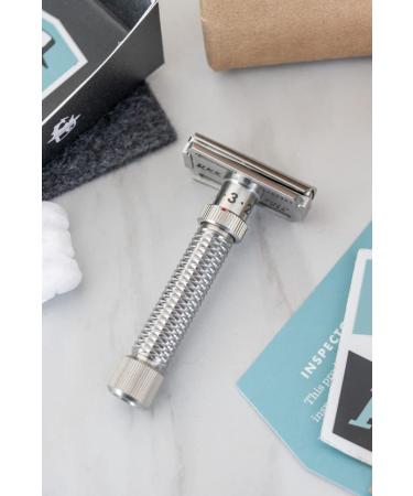 Buy REX KONSUL Adjustable Double Edge Safety Razor | Marine Grade Stainless Steel | REX Supply Company - International Shipping Available - Buy Online on GoSupps.com