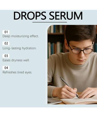 Eye Drops 30ml Dry Eye Comfort Drops with Gentle Formula Redness Comfort Solution for Eyes Fast Acting Moisture Soothing Feature Health Tool Handy Accessory for Kids Adults Seniors Travel Home - Buy Online on GoSupps.com