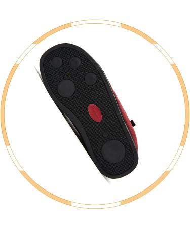 Lfzhjzc Elderly Diabetic Shoes for Women | Red Extended Width Slippers | Easy On/Off Memory Foam Adjustable Edema Support | Size 6 - Buy Online on GoSupps.com