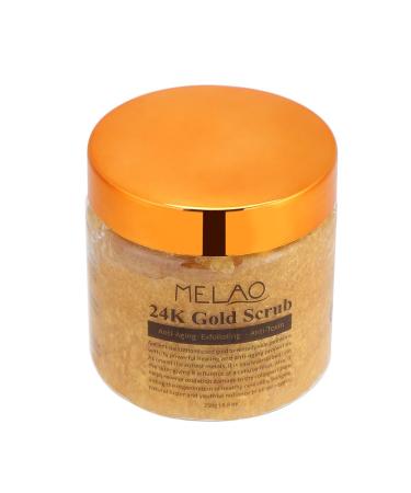 24 Carat Gold Body Scrub - Exfoliating Facial Treatment for Dull & Dry Skin | Remove Dead Skin Cells - Buy Online on GoSupps.com
