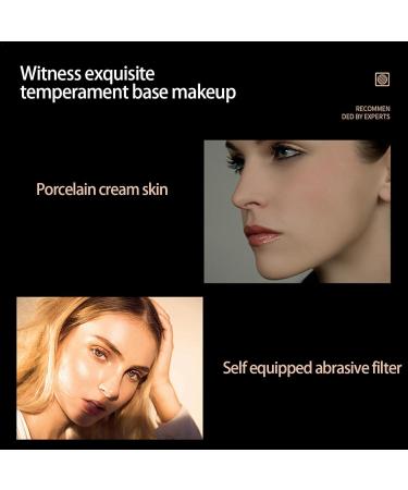 Richolyn CC Cream Foundation | Mushroomhead Air Cushion BB Cream - Moisturizing Long-Lasting Coverage for Blemishes | Shade 02 Ivory White - Buy Online on GoSupps.com