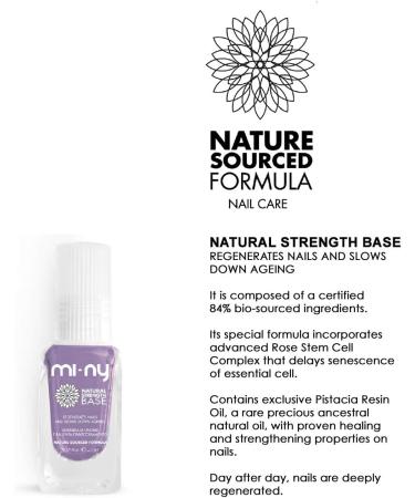 Set of 4 Nail Care Kit 4 Bottles Set x 11 ml Vegan Cruelty Free Natural Formula - Buy Online on GoSupps.com