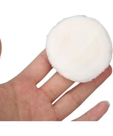 Round Powder Puff Loose Powder Puff 5pcs Washable Skin Friendly for Woman for Home Travel Office - Buy Online on GoSupps.com