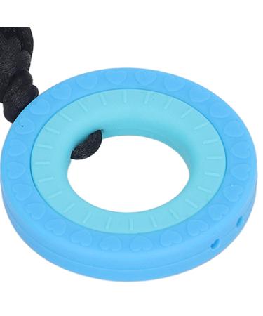 10PCS Chew Sensory Necklace - Silicone Baby Teething Necklace for Kids - Dark Blue - Buy Online on GoSupps.com