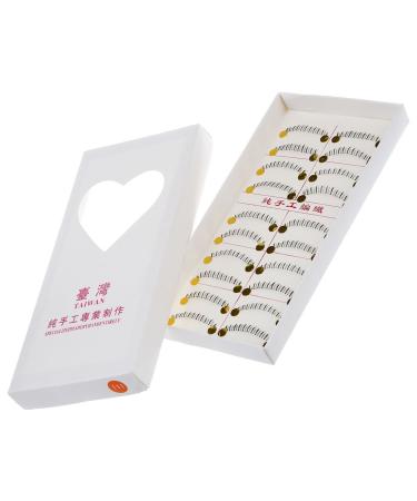 10 Pairs Natural Black False Eyelashes - Clear Band for Stunning Eyes | International Shipping - Buy Online on GoSupps.com