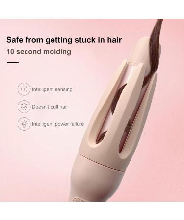 bephible Automatic Curling Iron Portable Multifunction Hair Straightener Rotary Ceramic Fast Heating Curler Negative Ions Wand Women Styling Tool us Pink US Plug US Plug Pink - Buy Online on GoSupps.com