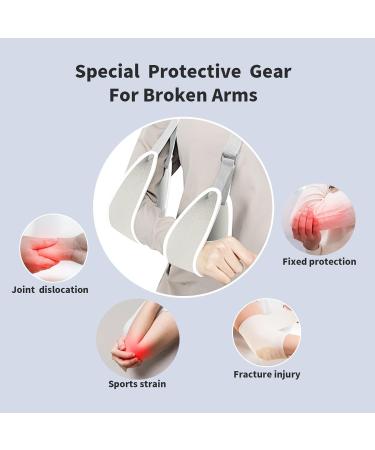 Farmigood Arm Sling - Adjustable Shoulder Support for Joint Dislocation & Fractures - Gray Green (M) - Buy Online on GoSupps.com