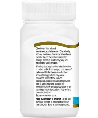 21st Century Slow Release Iron Tablets - 60 Count - Buy Online on GoSupps.com