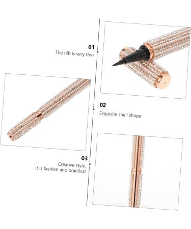 Healeved 1pc Eyeliner Micro Eye Liner Pen Eye Liner Pen Wing Eyelash Glue Pen for Makeup Pen Gel Plastic - Buy Online on GoSupps.com