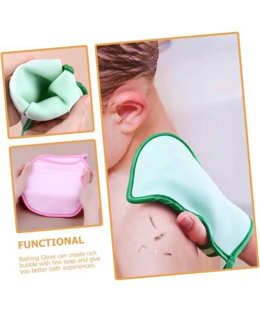 Buy SUPVOX 4pcs Korean Scrub Mitts - Exfoliating Bath Gloves for Dead Skin Removal & Spa Massage | International Shipping Available - Buy Online on GoSupps.com