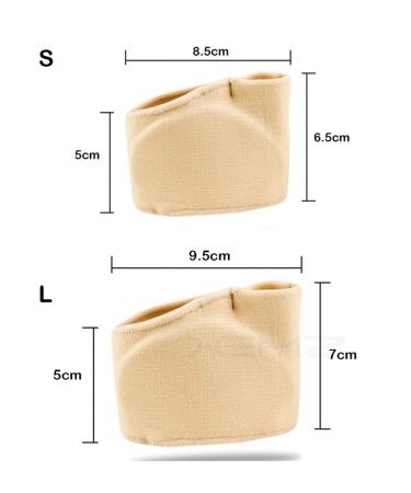 Metatarsal Pads Bunion Corrector Toe Separator Forefoot Cushion - Foot Health Care Support for Hallux Valgus, Metatarsalgia, Mortons Neuroma - Size Small - Buy Online on GoSupps.com
