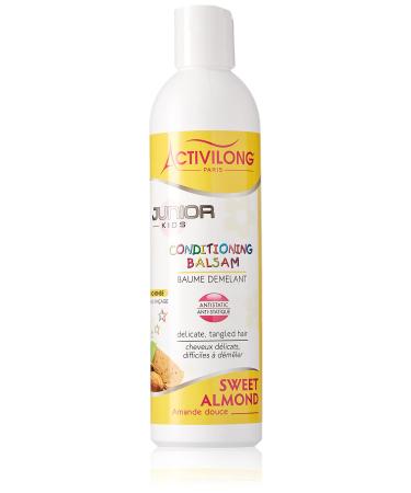 ACTIVILONG - Actijunior Detangling Balm - No Rinse - Curly To Frizzy Hair - Children - Detangles And Softens - Natural Ingredients - Sweet Almond - Made In France - 250ml