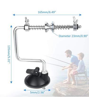 Favengo Cord Powder Fishing Cord Spooling Device - Aluminum Coil with Suction Cup | Premium Fishing Accessories - Buy Online on GoSupps.com