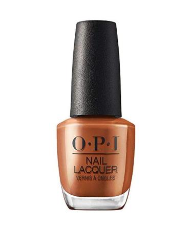 OPI Nail Lacquer, Orange Nail Polish, Peach Nail Polish, 0.5 fl oz My Italian is a Little Rusty
