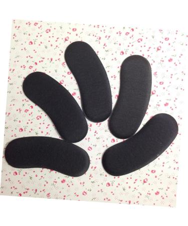FRCOLOR High Heel Grips Insoles | 5 Pairs | Padded Heel Inserts & Liner Pads for Maximum Comfort | Thicken Half Size Black Heel Pads | International Shipping - Buy Online on GoSupps.com