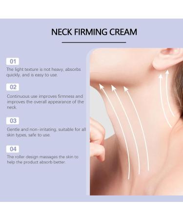 OLLZPJFPK Firming Roller Neck Cream Neck Cream Hydrating Moisturizing Firming Skin Lightening Neck Lines Deep Nourishing Massage Neck Cream - Buy Online on GoSupps.com