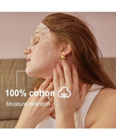 Buy Vegetable Collagen 5-Pack Korean Face Masks - Moisturizing Skincare for All Skin Types | Perfect Self-Care & Gift for Men & Women - Buy Online on GoSupps.com