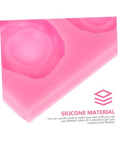 MAGICLULU Fried Egg Mold Silicone Molds 3D Resin Molds Simple Mold DIY Cake Making Mold Fried Eggs Bakeware 10.5X7.2CM Pink - Buy Online on GoSupps.com