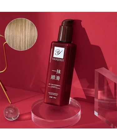 Yanjiayi 200ml Hair Smoothing Leave-in Conditione Smooth Conditioner Elastic Treatment Care Cream Hair Essence Leave-in - Buy Online on GoSupps.com