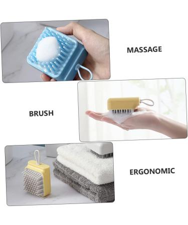 minkissy 4Pcs Scalp Massage Brush Ergonomic Design Shampoo Brush For Deep Cleansing Relaxation Suitable For Head Massage Exfoliation For Home Use Spa Experience - Buy Online on GoSupps.com
