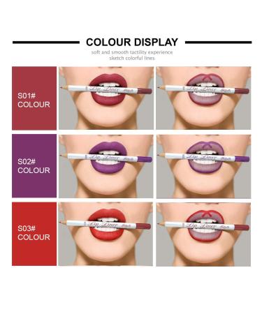 Rejawence Lipstick Set - 12 Waterproof Lip Liners & Long-Lasting Matte Contour Sticks for Perfect Lips - Buy Online on GoSupps.com