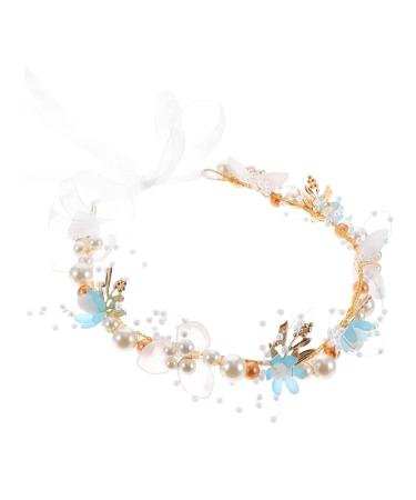 Lifkomes 3-Pack Floral Headband Hair Accessories for Girls | Wedding Flower Girl Headdress & Crown - Buy Online on GoSupps.com