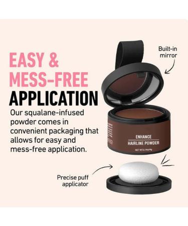 HOPASRISEE Magic Root Cover Up Waverlo Magic Root Cover Up Hairline with Mirror Hair Touch Powder Instant Hair Shading Powder for Thinning Hairline with Mirror 1PCF - Buy Online on GoSupps.com