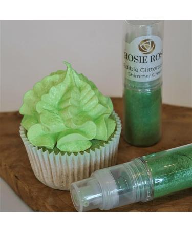 Champaign Gold Edible Glitter Spray 5G - Perfect for Muffins & Cake Decoration | Rosie Rose - Buy Online on GoSupps.com