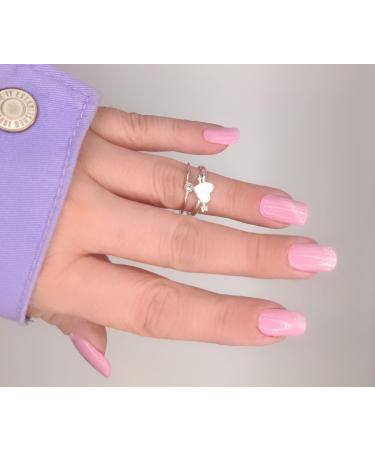 Zaubern gel4Home- UV wraps UV nail foils gel nail wraps semi cured gel nails (Cat Eye Girly)