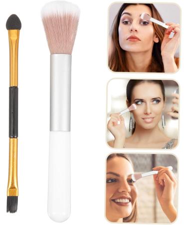 Hemoton 8 Pcs Makeup Brush Eyeshadow Eyebrow Brush Highlighter Brush Makeupbrushes Make up Sponge Stick Miss - Buy Online on GoSupps.com