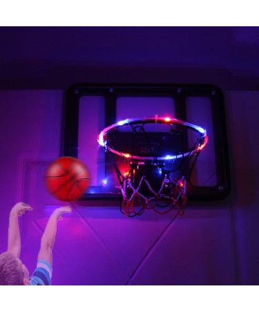 Remote Control LED Basketball Hoop Light - 16 Colors, 7 Flashing Modes - Perfect for Night Basketball Games and Training - Buy Online on GoSupps.com