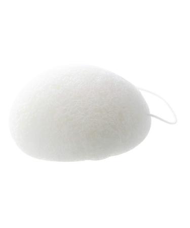 FReed Blue 100% Natural  Chemical Free  All Natural White Konjac Facial Sponge for Deep  Gentle  Cleansing and Exfoliation