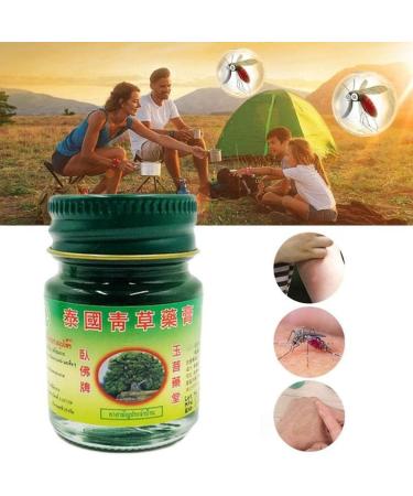 Thai Herbal Wax Original Green Balm - 3 Jars (150g) | Massage Balm for Thai Boxing | Imported from Thailand - Buy Online on GoSupps.com