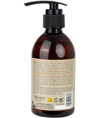 Tahe Organic Care Intensive Anti-Hair Loss Shampoo with Turmeric and Omega 6 (300 ml) - Buy Online on GoSupps.com