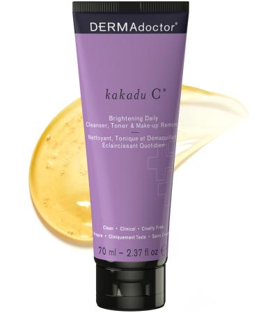 DERMAdoctor Kakadu C dermatologue formul la vitamine C claircissement quotidien 3 en 1 nettoyant exfoliant pour le visage nettoyant pour le visage nettoyant pour le visage d maquillant