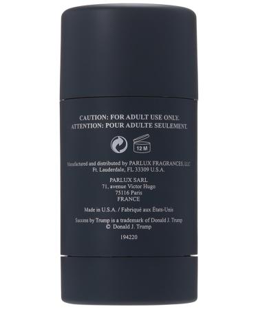 Donald Trump Success Deodorant for Men - Premium Stick Fragrance 2.5 oz - International Shipping Available - Buy Online on GoSupps.com